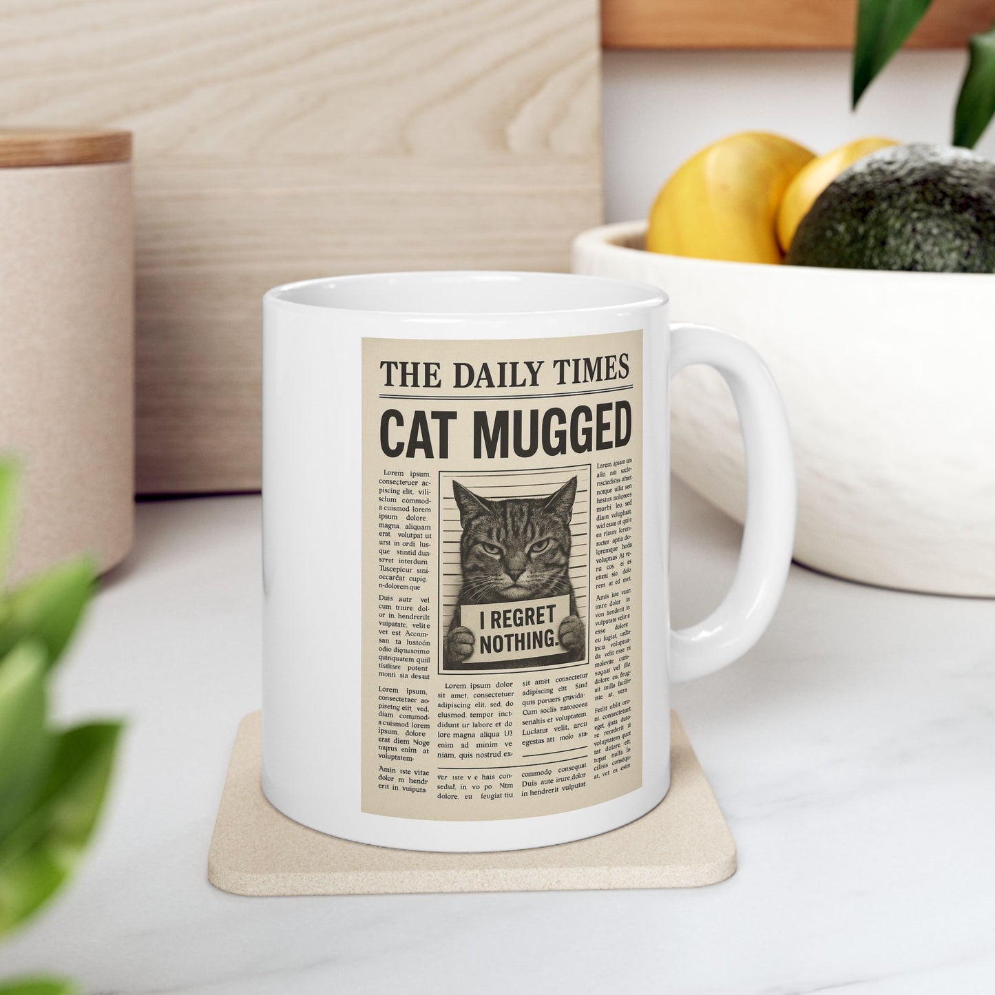 Cat Mugged – The Daily Times Mug