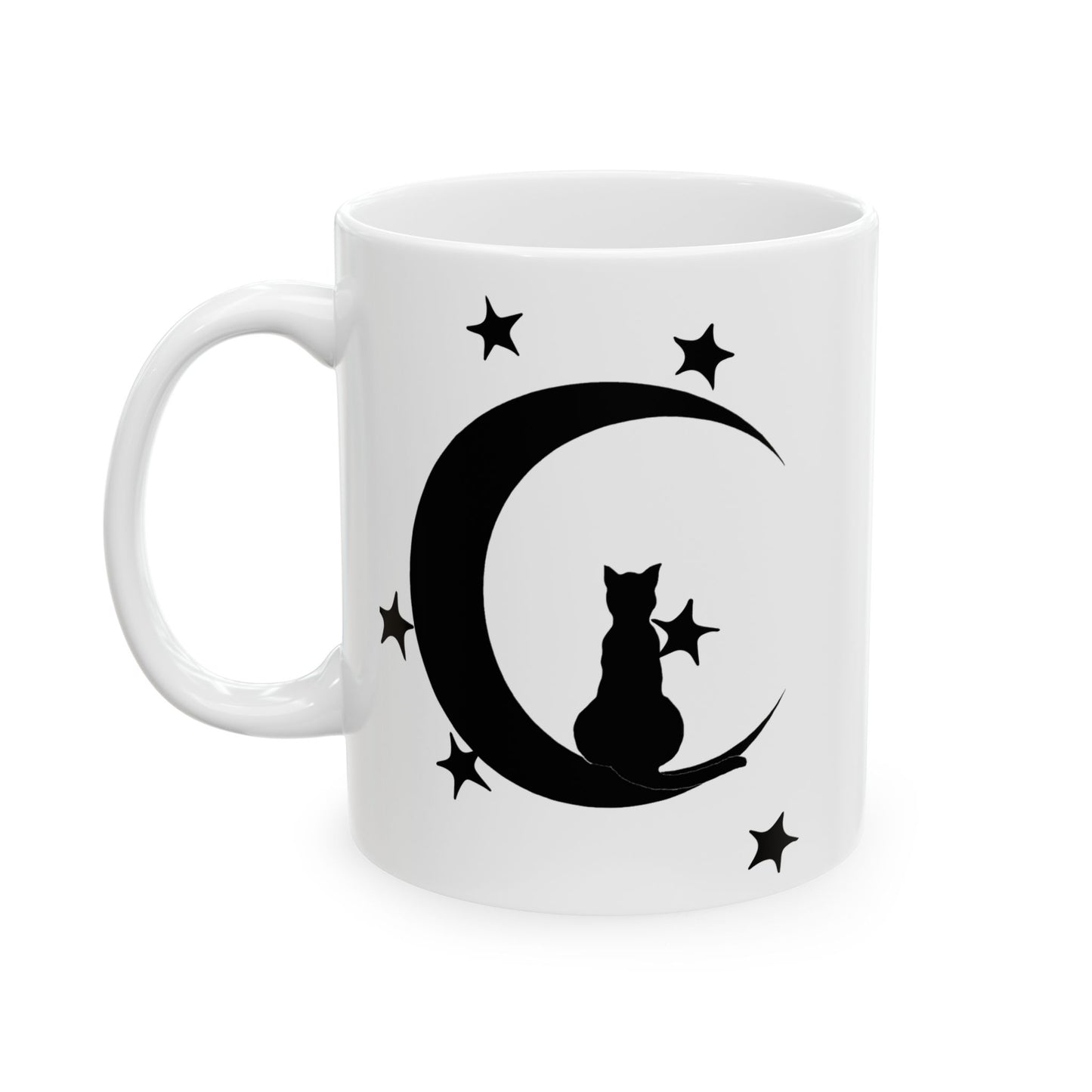 Moonlight Cat Mug