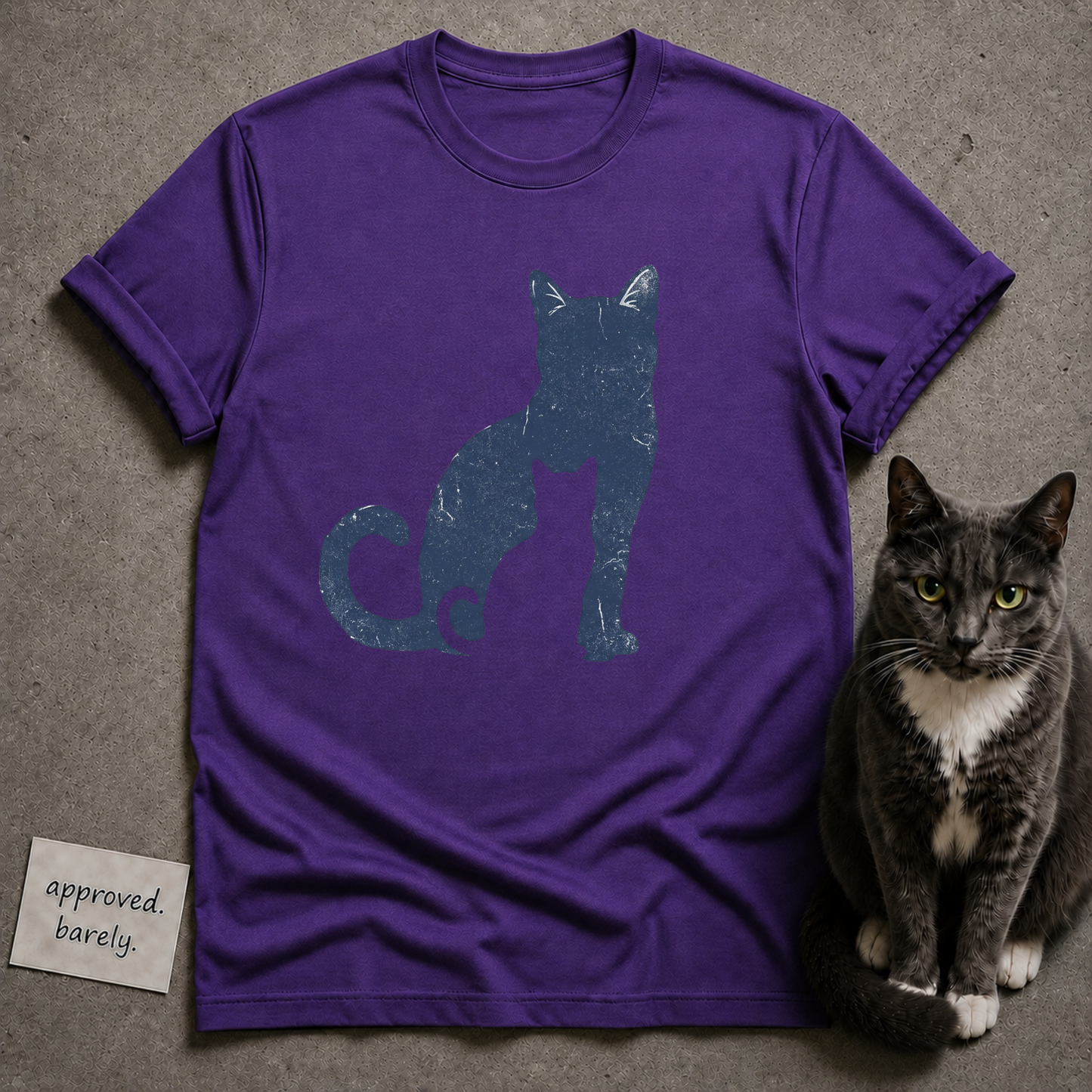 Cat Silhouette Tee