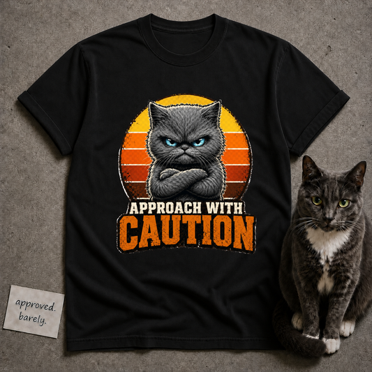 Caution Permanently Unimpressed Tee