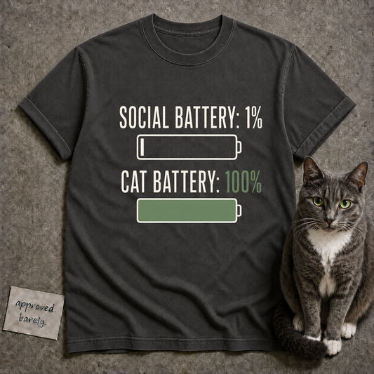 Social Battery Tee