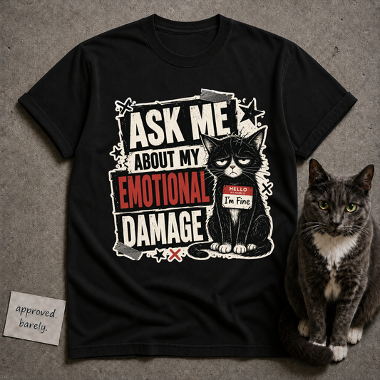 Ask Me About My Emotional Damage Tee