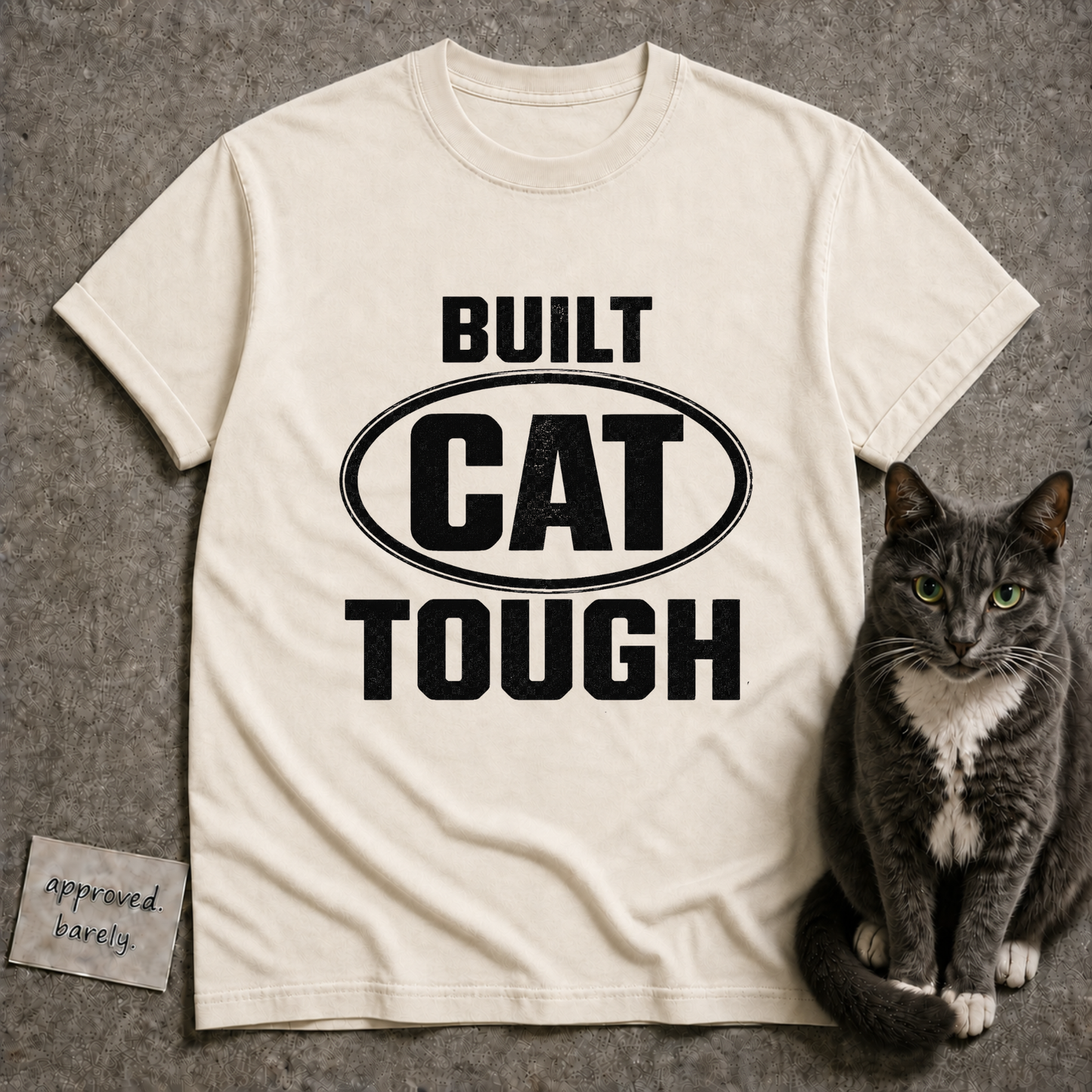 Built Cat Tough Tee