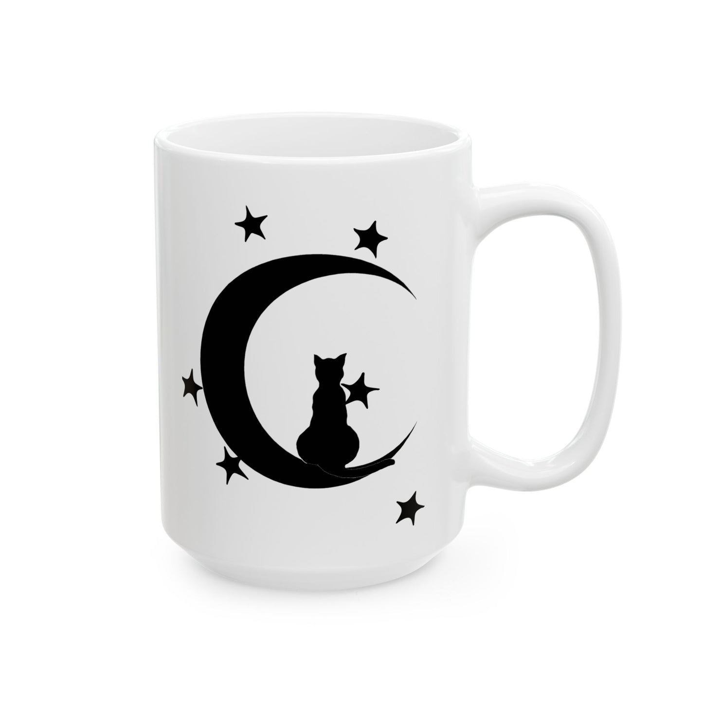 Moonlight Cat Mug