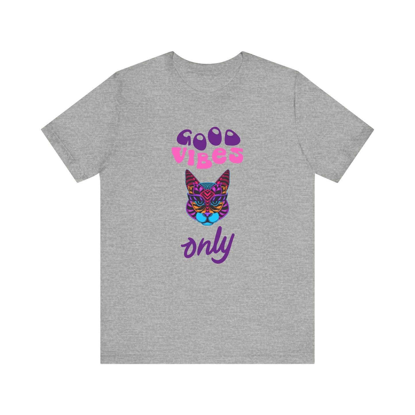 Good Vibes Only Cat Tee