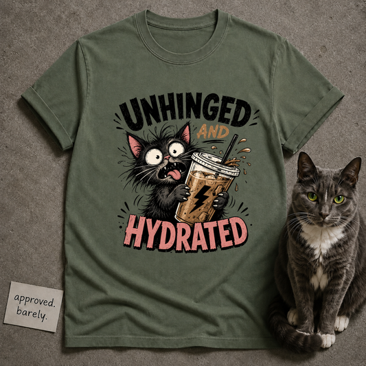 Unhinged And Hydrated Tee