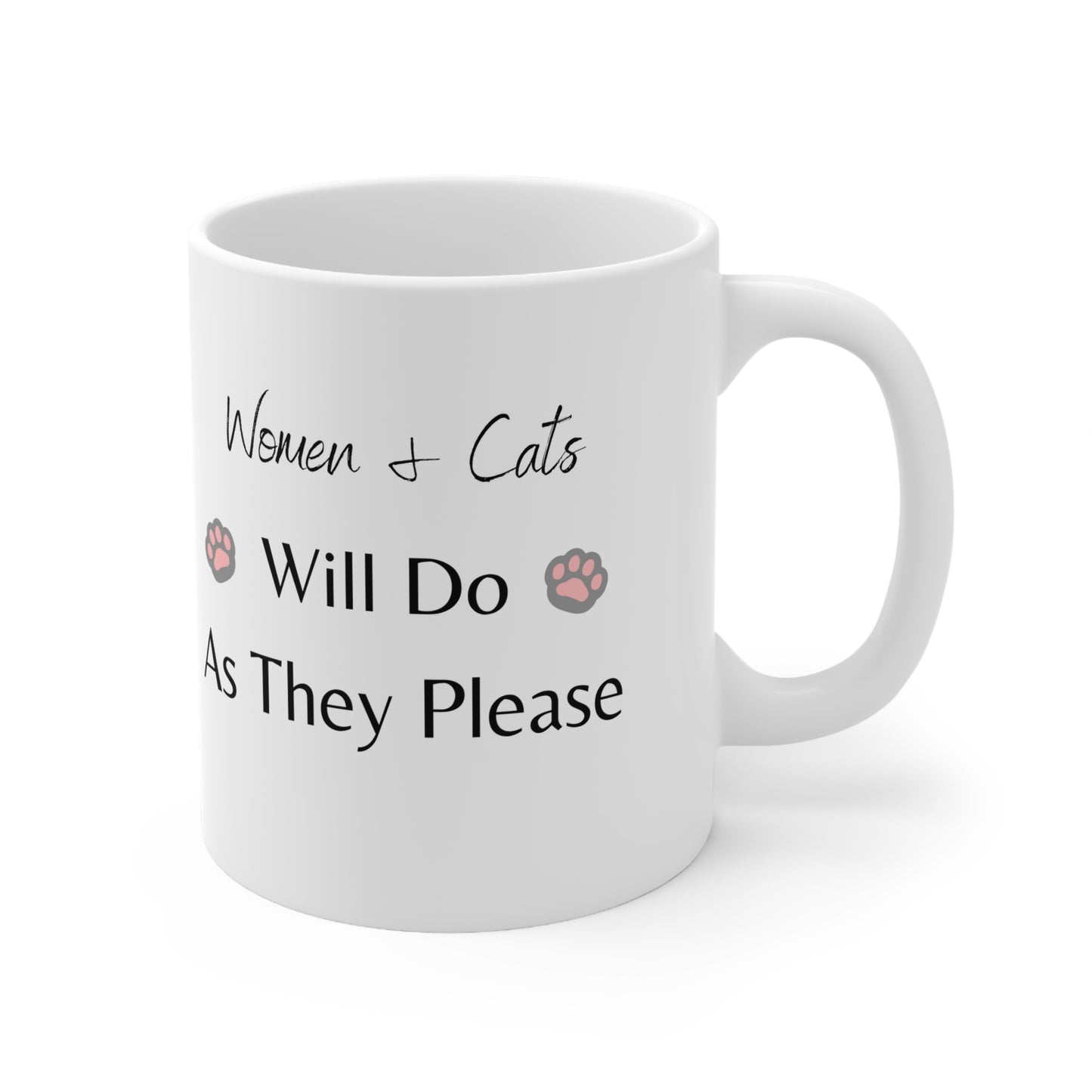 Women & Cats Mug