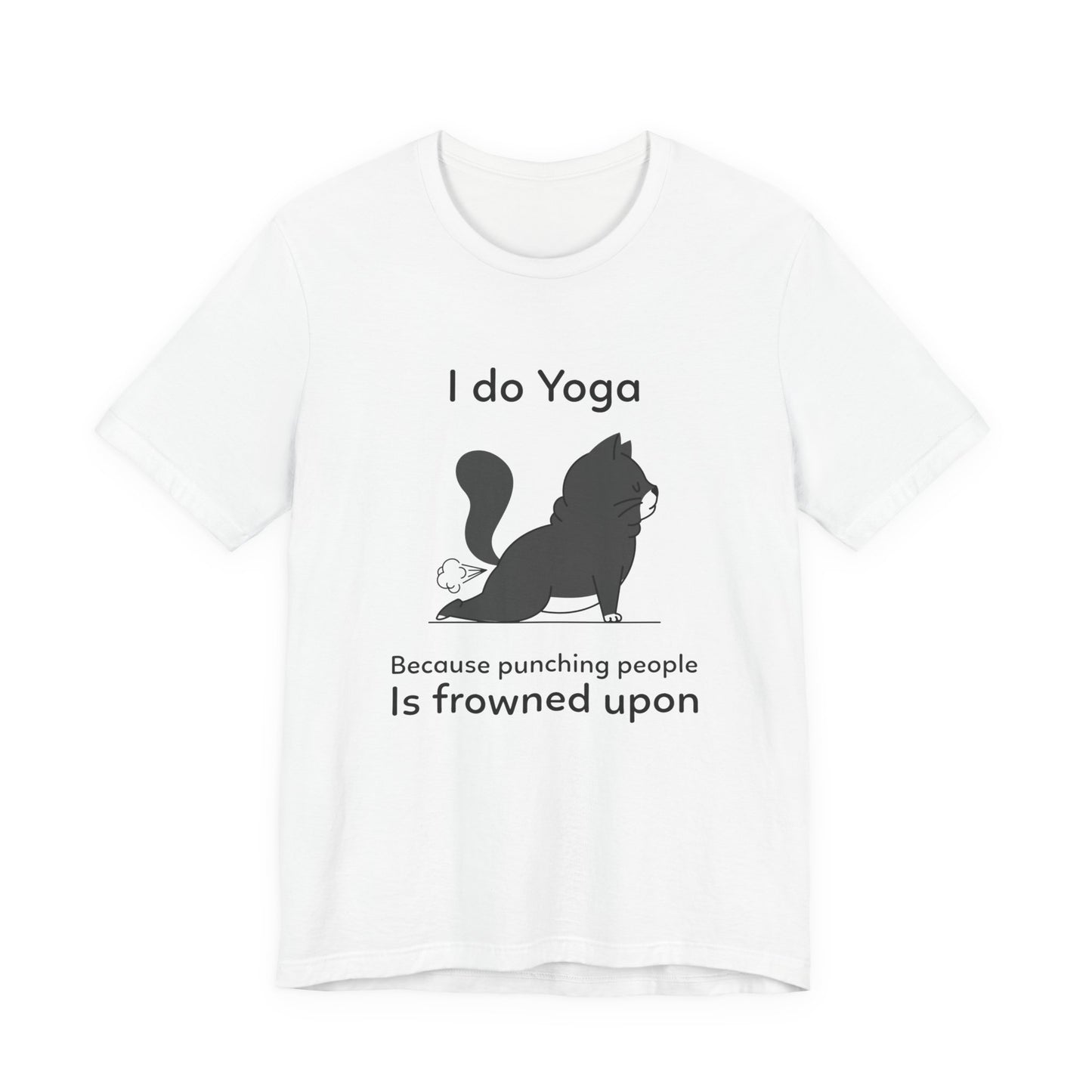 I Do Yoga Unisex Jersey Short Sleeve Tee