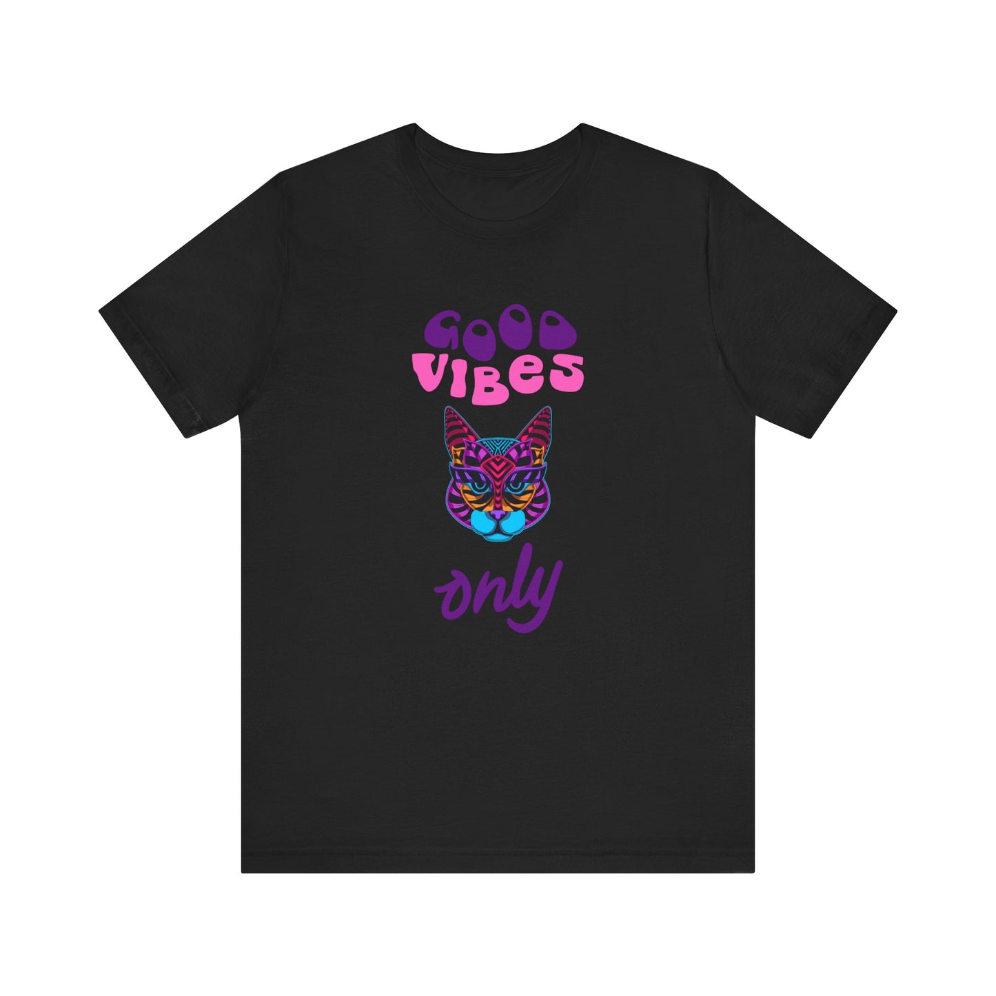 Good Vibes Only Cat Tee