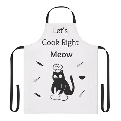 “Let’s Cook Right Meow” Apron