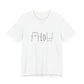 MEOW Minimalist Cat Tee – Modern Cat Lover Shirt