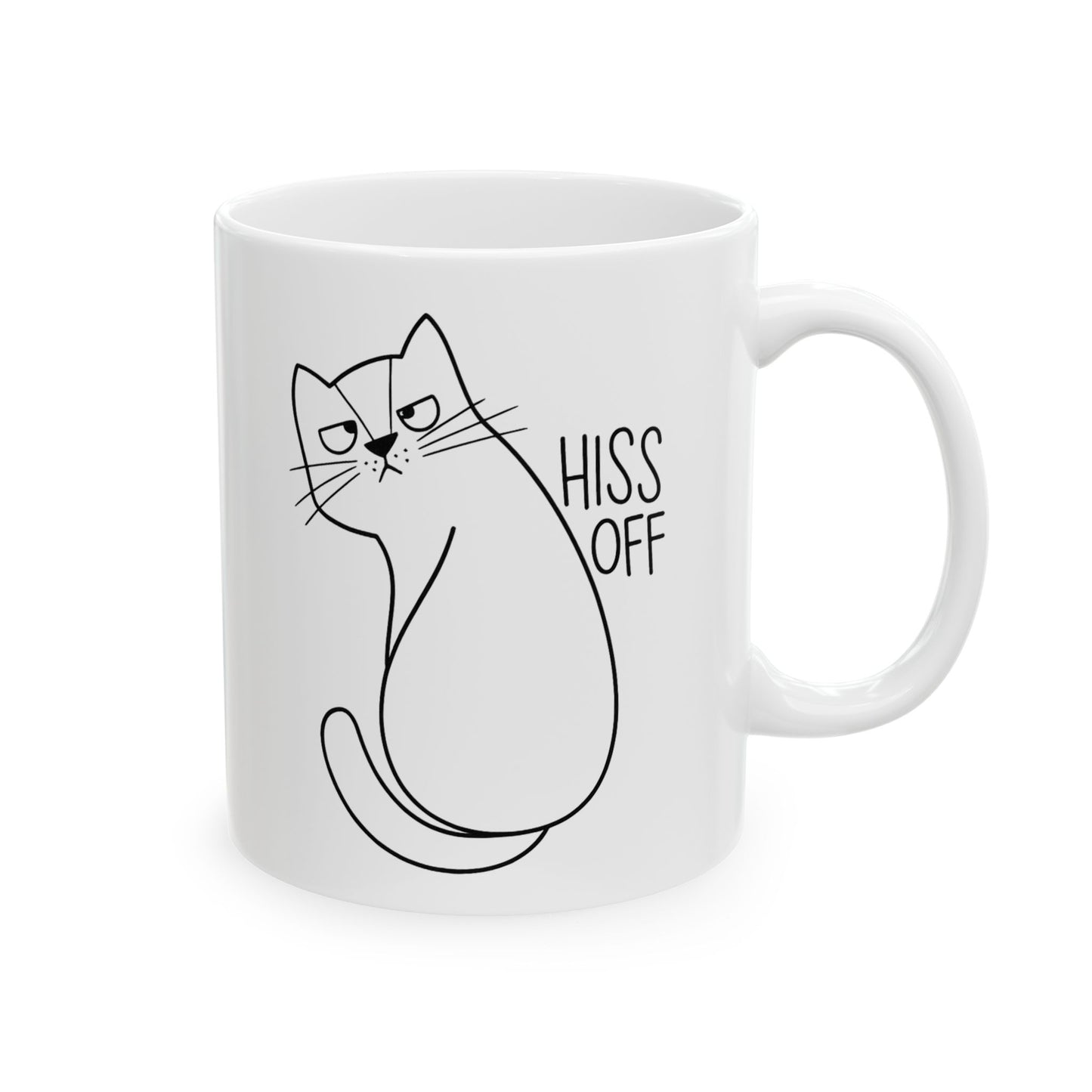 Hiss Off Mug