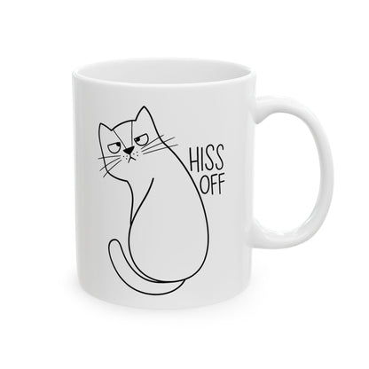 Hiss Off Mug