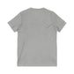 Pocket Cat Jersey Short Sleeve V-Neck Tee