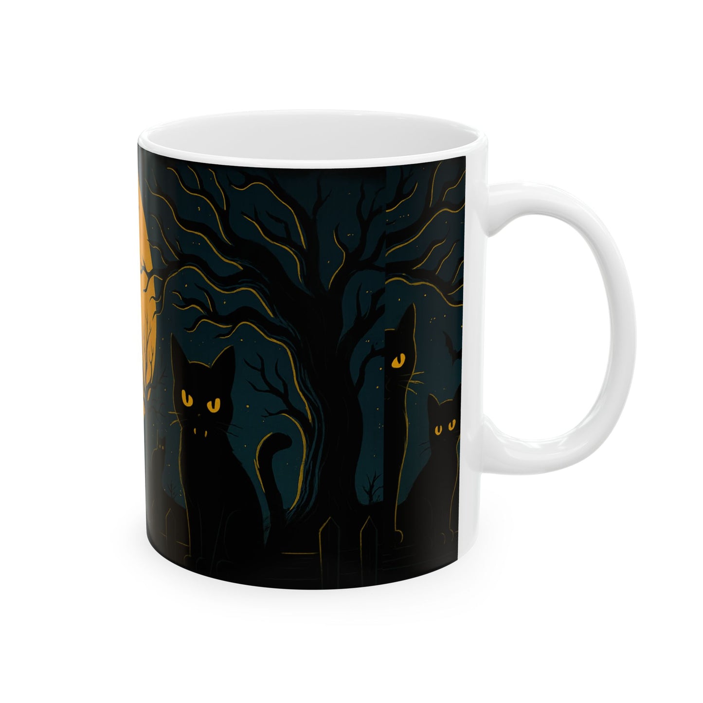 Meowloween Night Mug