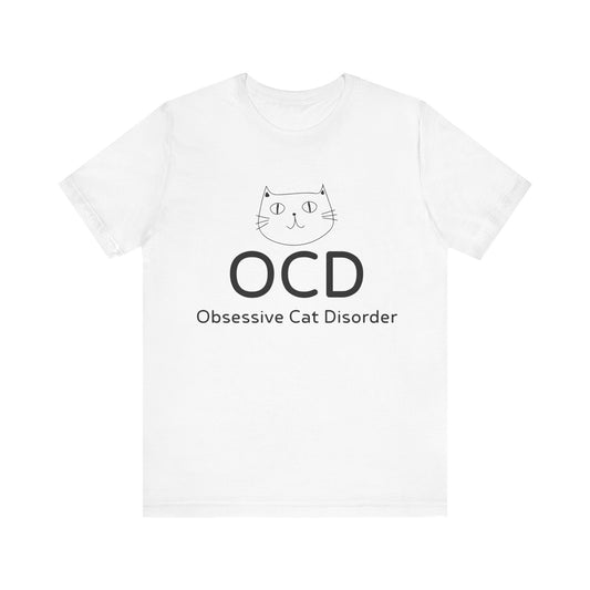 OCD – Obsessive Cat Disorder Tee