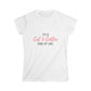 Cats & Coffee Kind of Girl Tee – Cozy Cat Lover Shirt