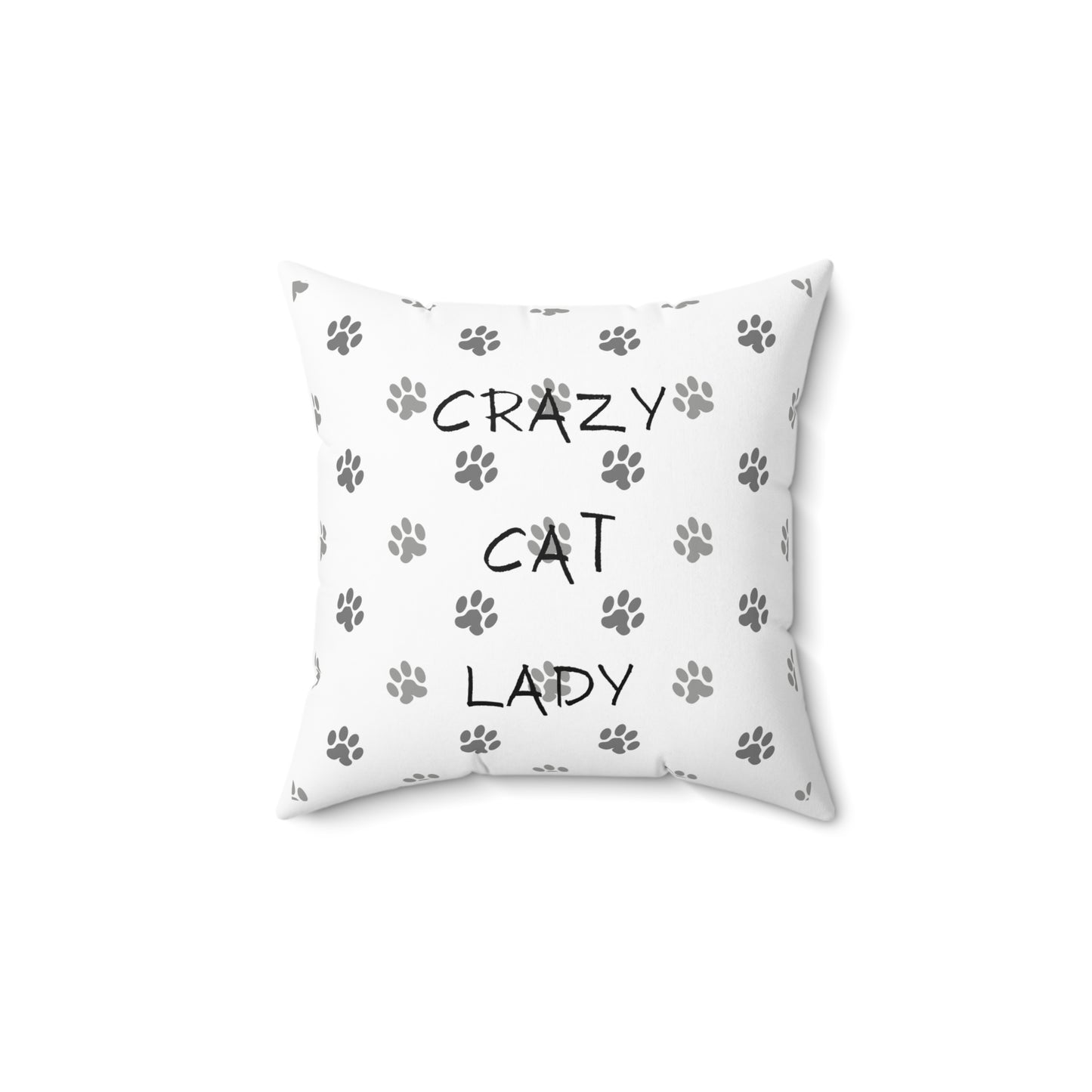Crazy Cat Lady Square Pillow