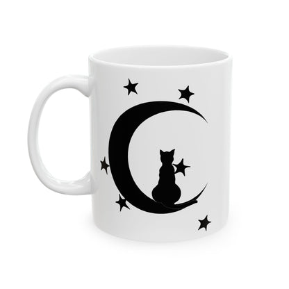 Moonlight Cat Mug