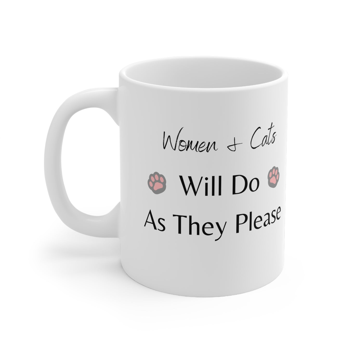Women & Cats Mug