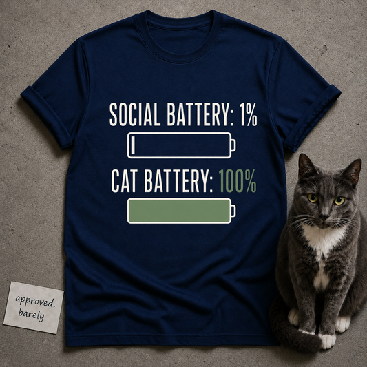 Social Battery Tee