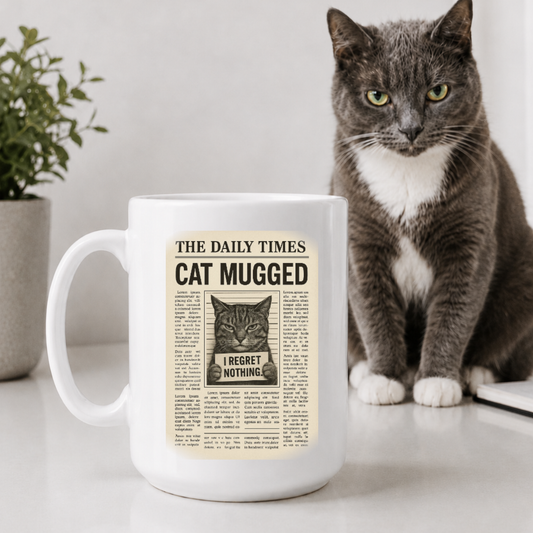 Cat Mugged – The Daily Times Mug