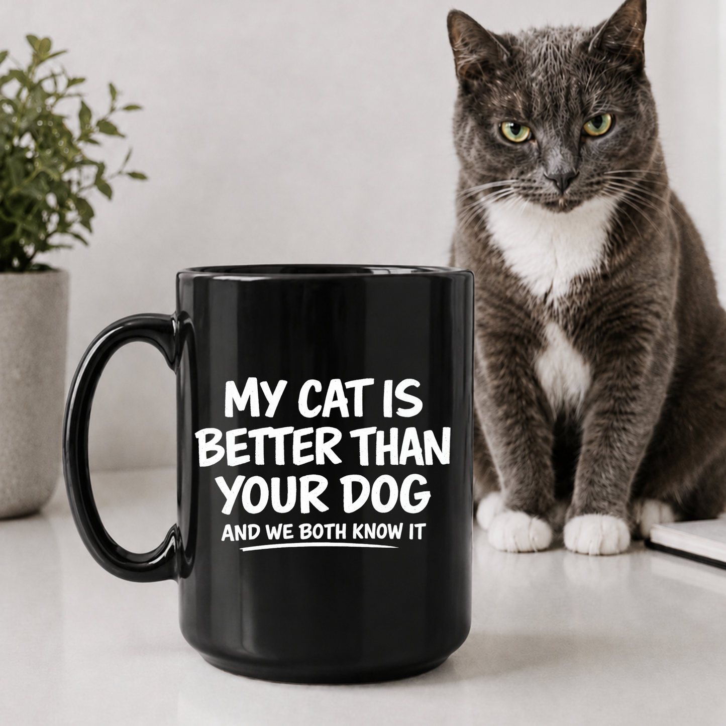 My Cat Is Better Than Your Dog Mug