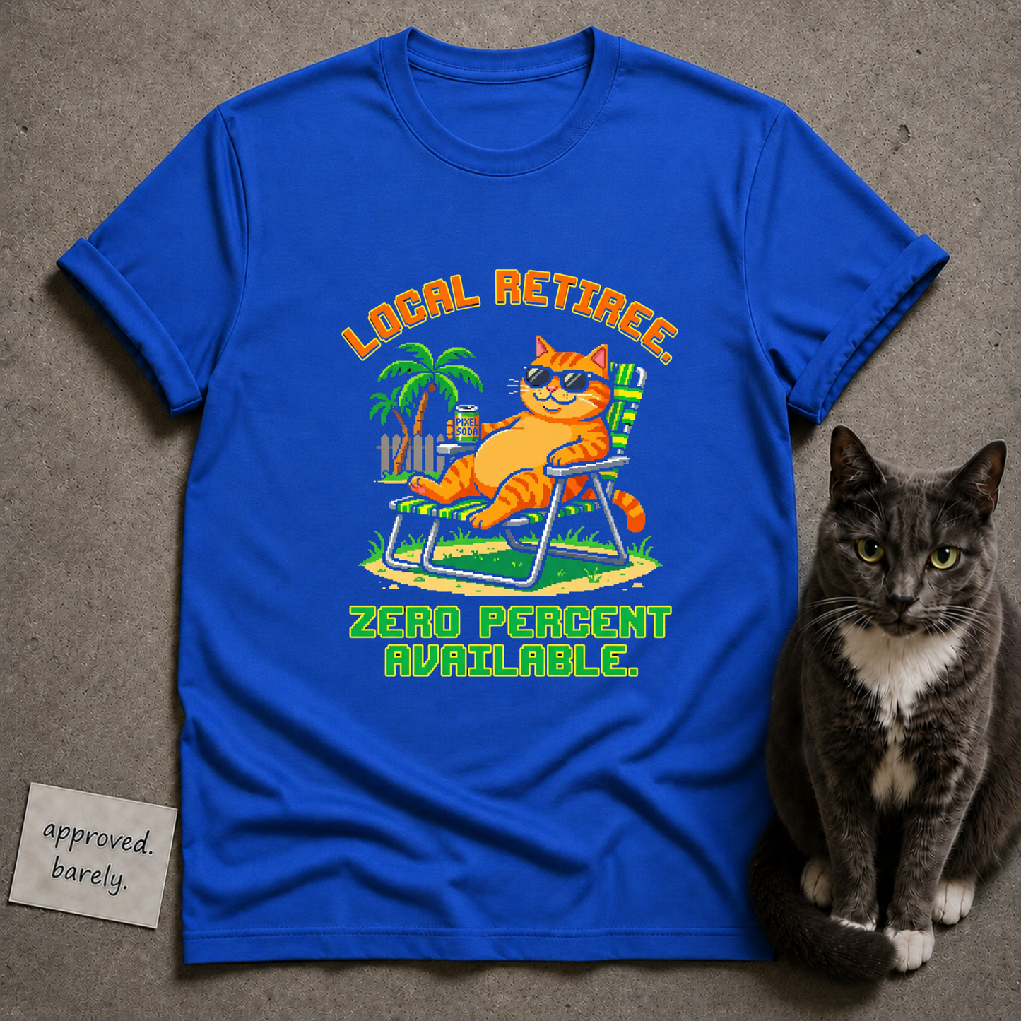 Local Retiree Zero Regret Travel Mode Tee