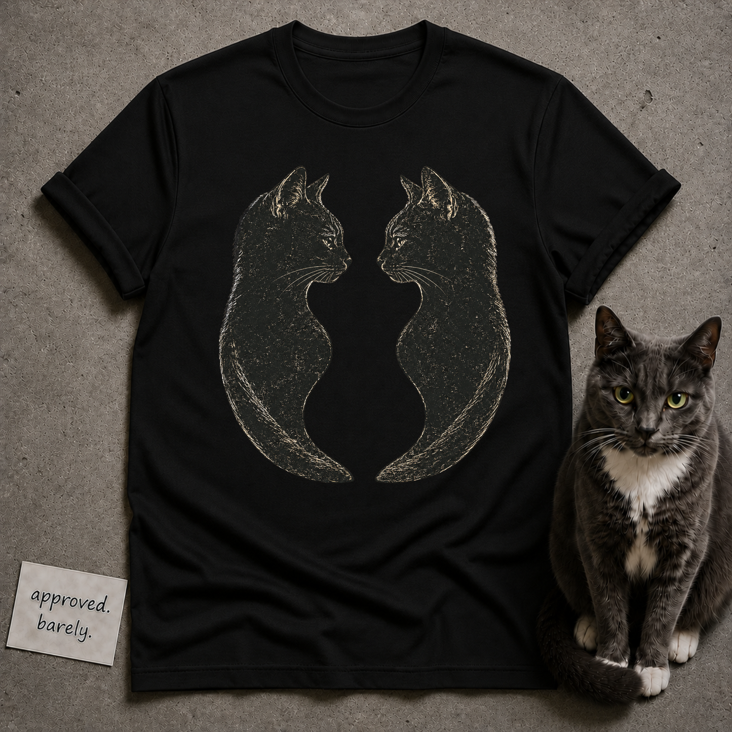 Cat Standoff Tee