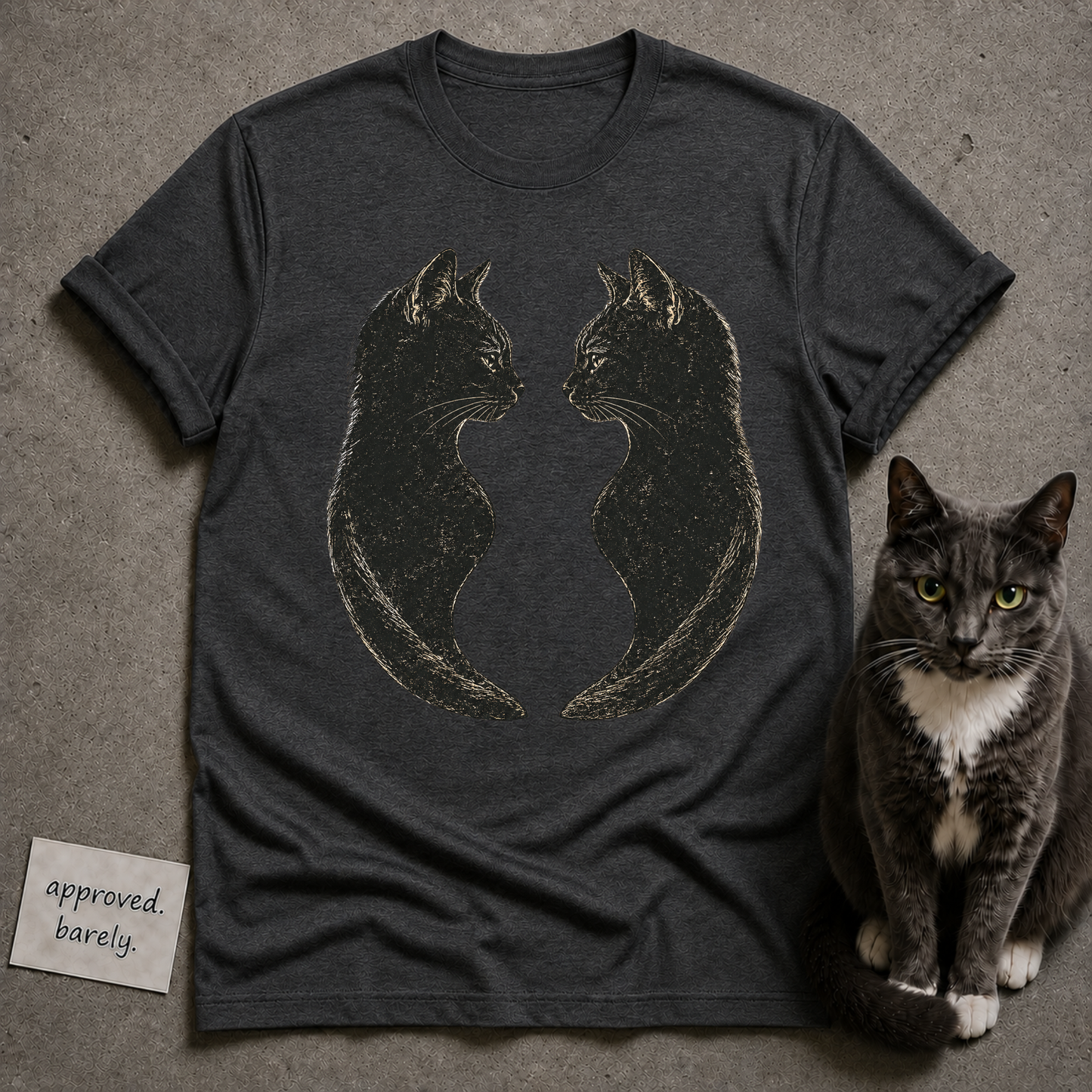 Cat Standoff Tee