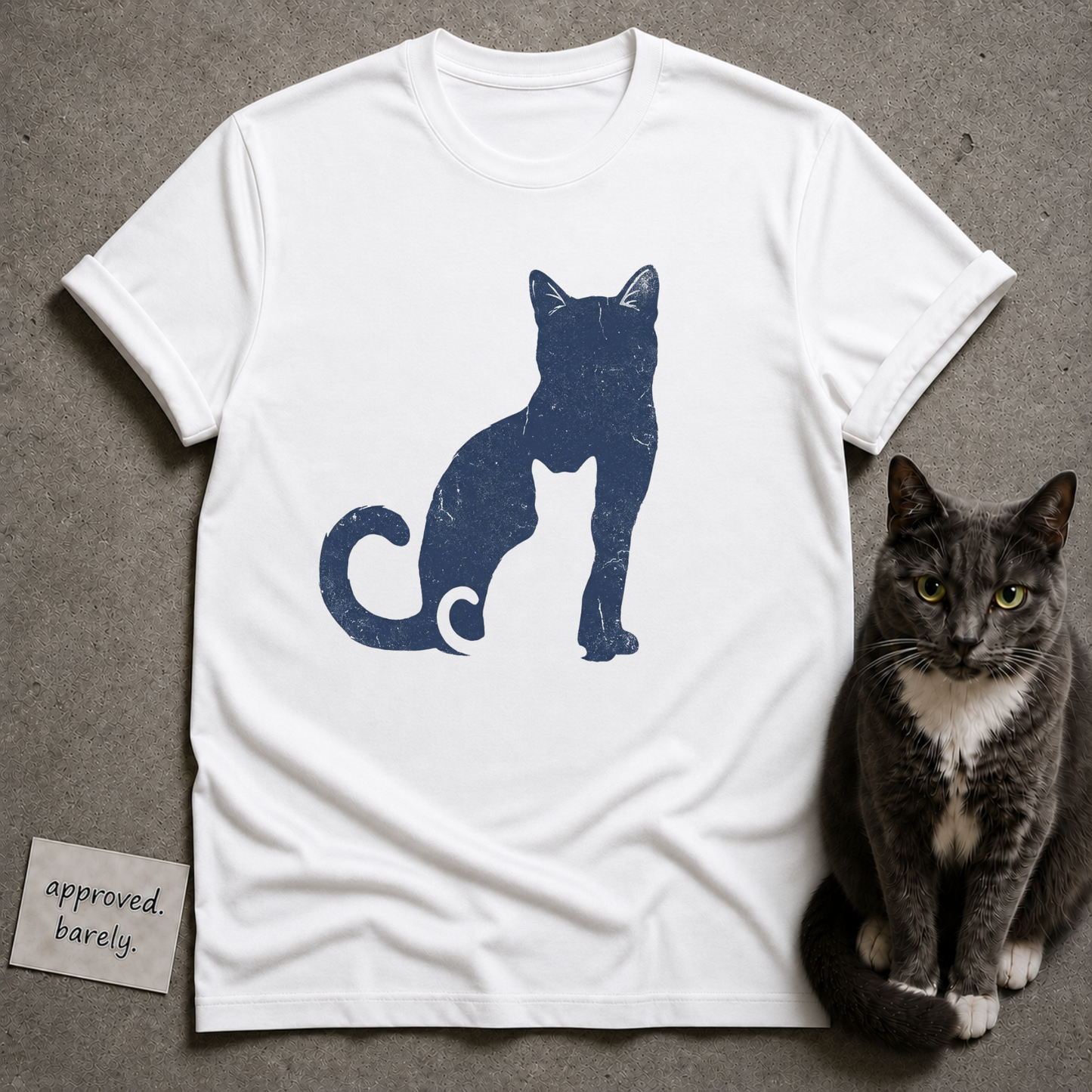 Cat Silhouette Tee
