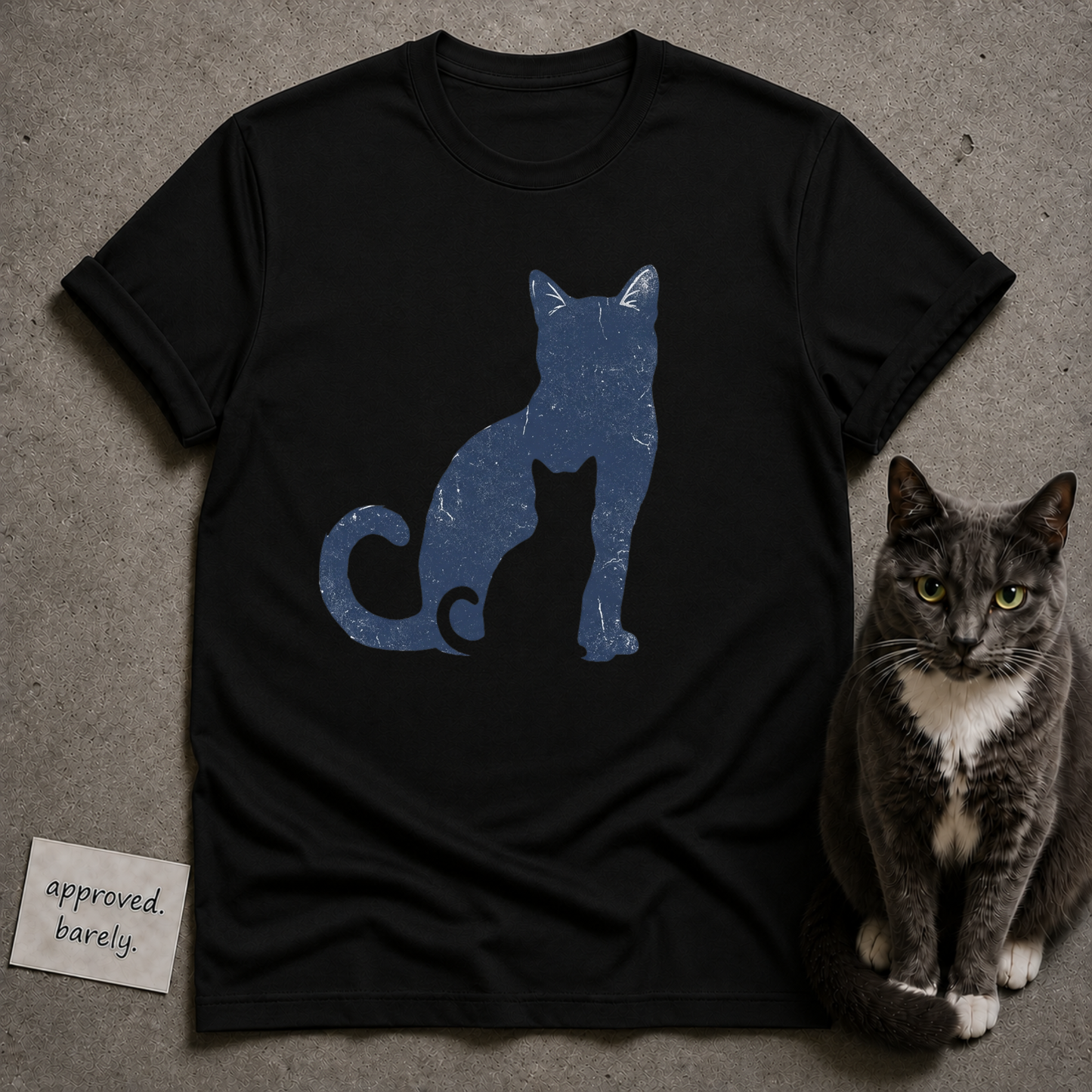 Cat Silhouette Tee