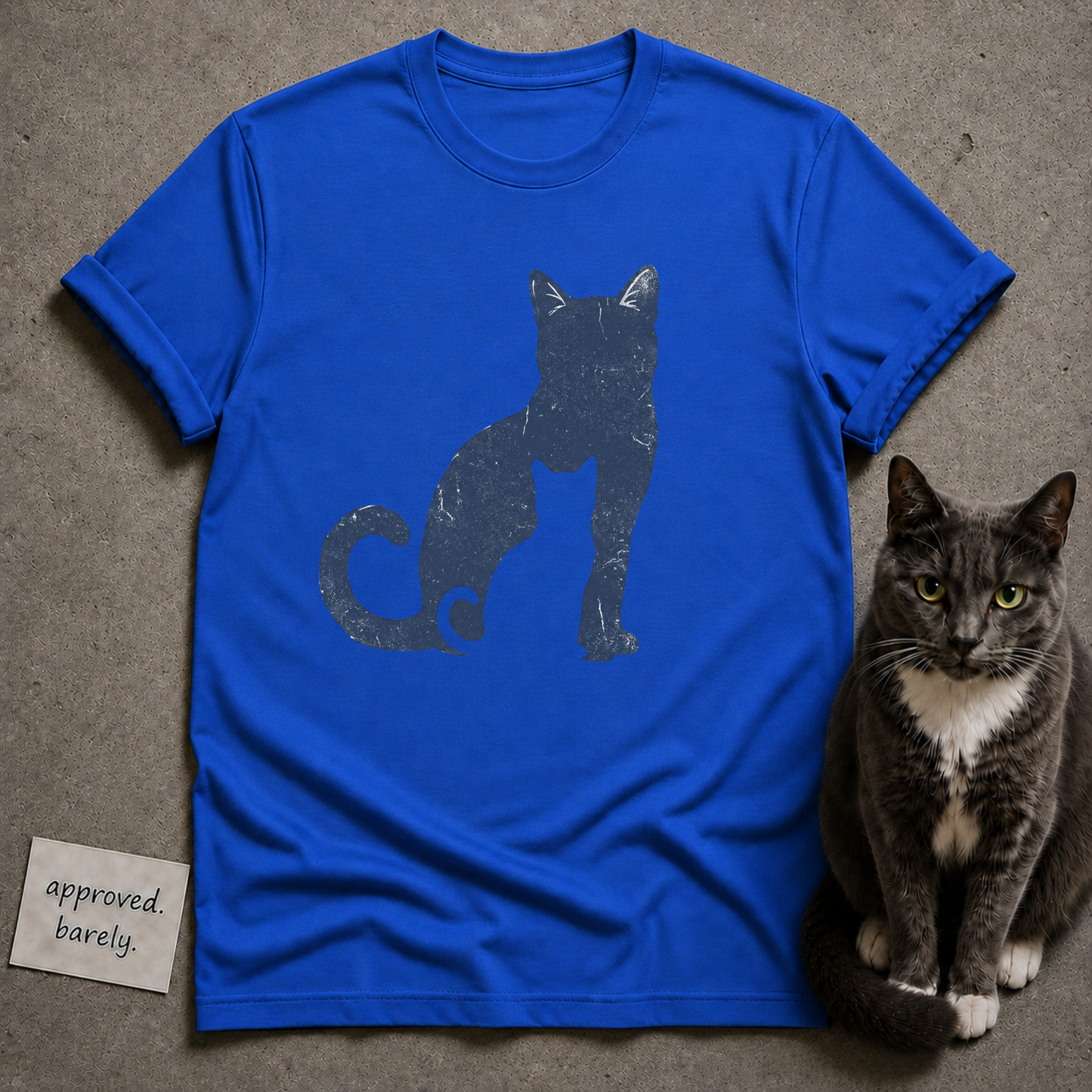 Cat Silhouette Tee