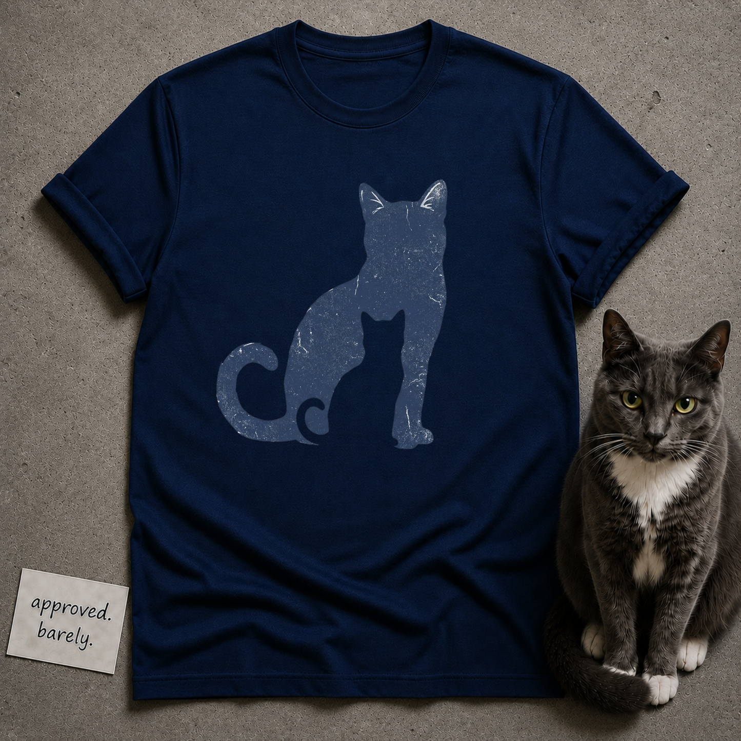 Cat Silhouette Tee