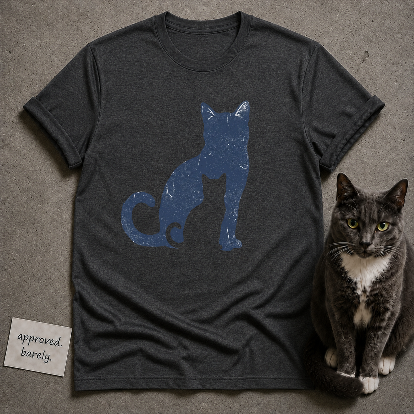 Cat Silhouette Tee