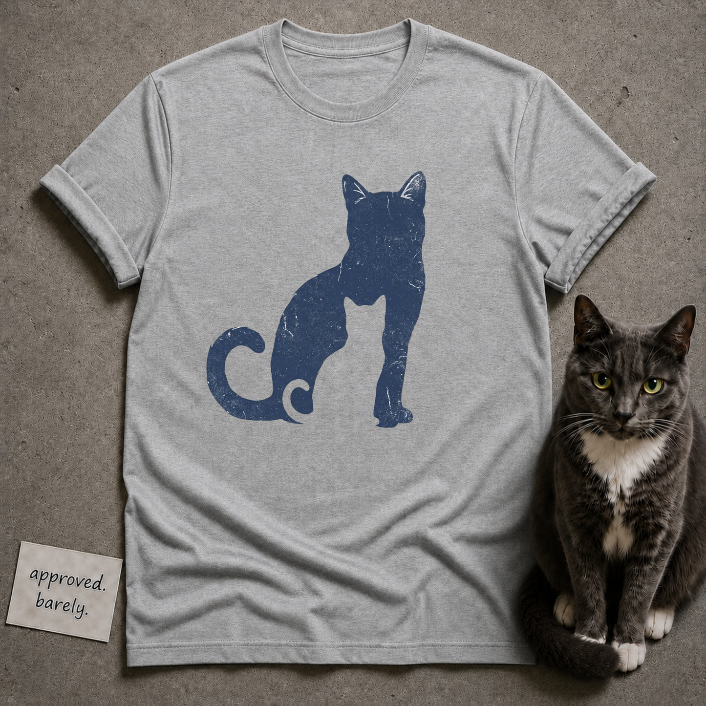 Cat Silhouette Tee