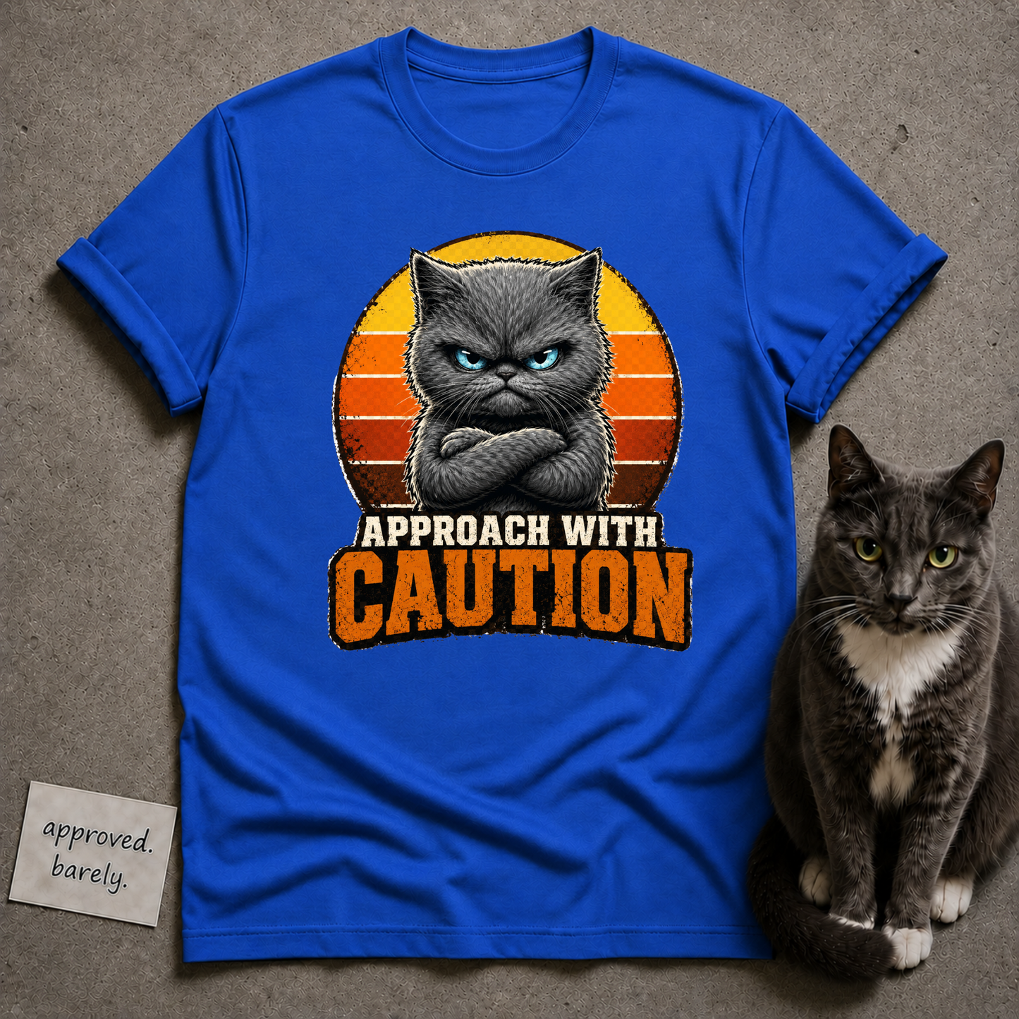 Caution Permanently Unimpressed Tee