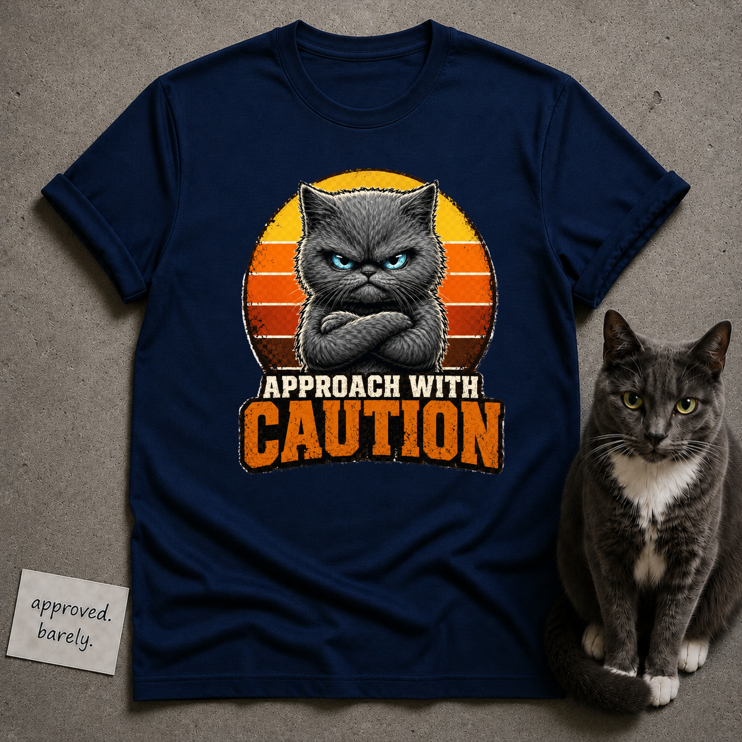 Caution Permanently Unimpressed Tee