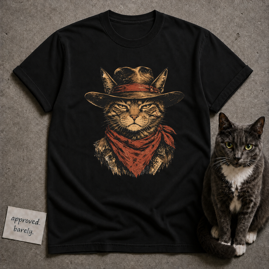 Wild Wild West Cat Tee