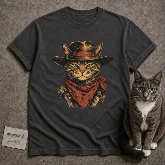 Wild Wild West Cat Tee