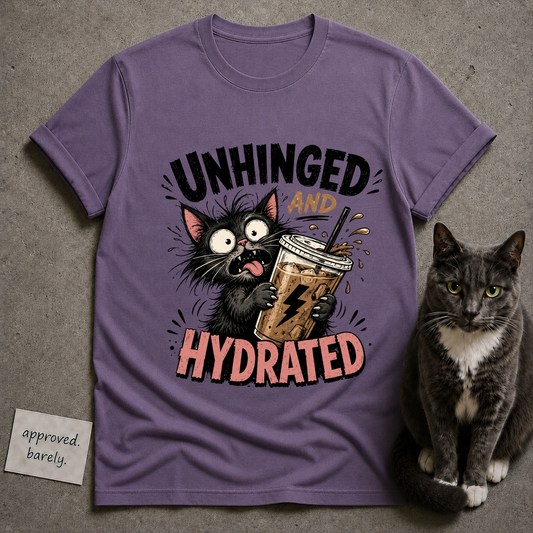 Unhinged And Hydrated Tee
