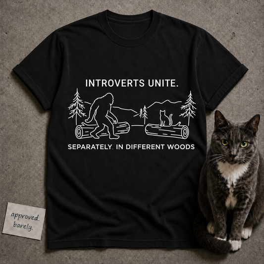 Introverts Unite Separately Tee