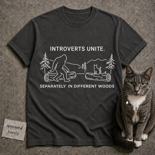 Introverts Unite Separately Tee