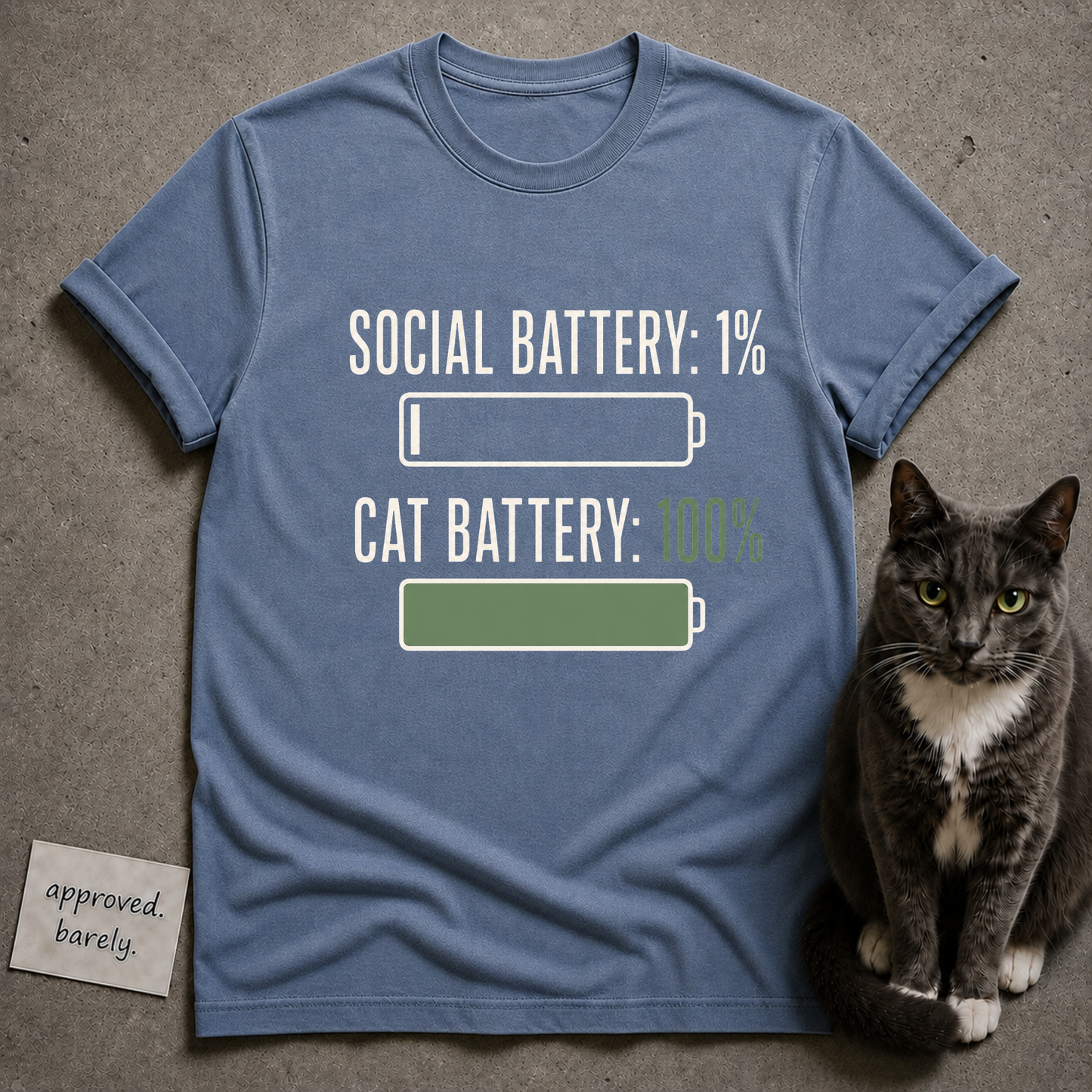 Social Battery Tee