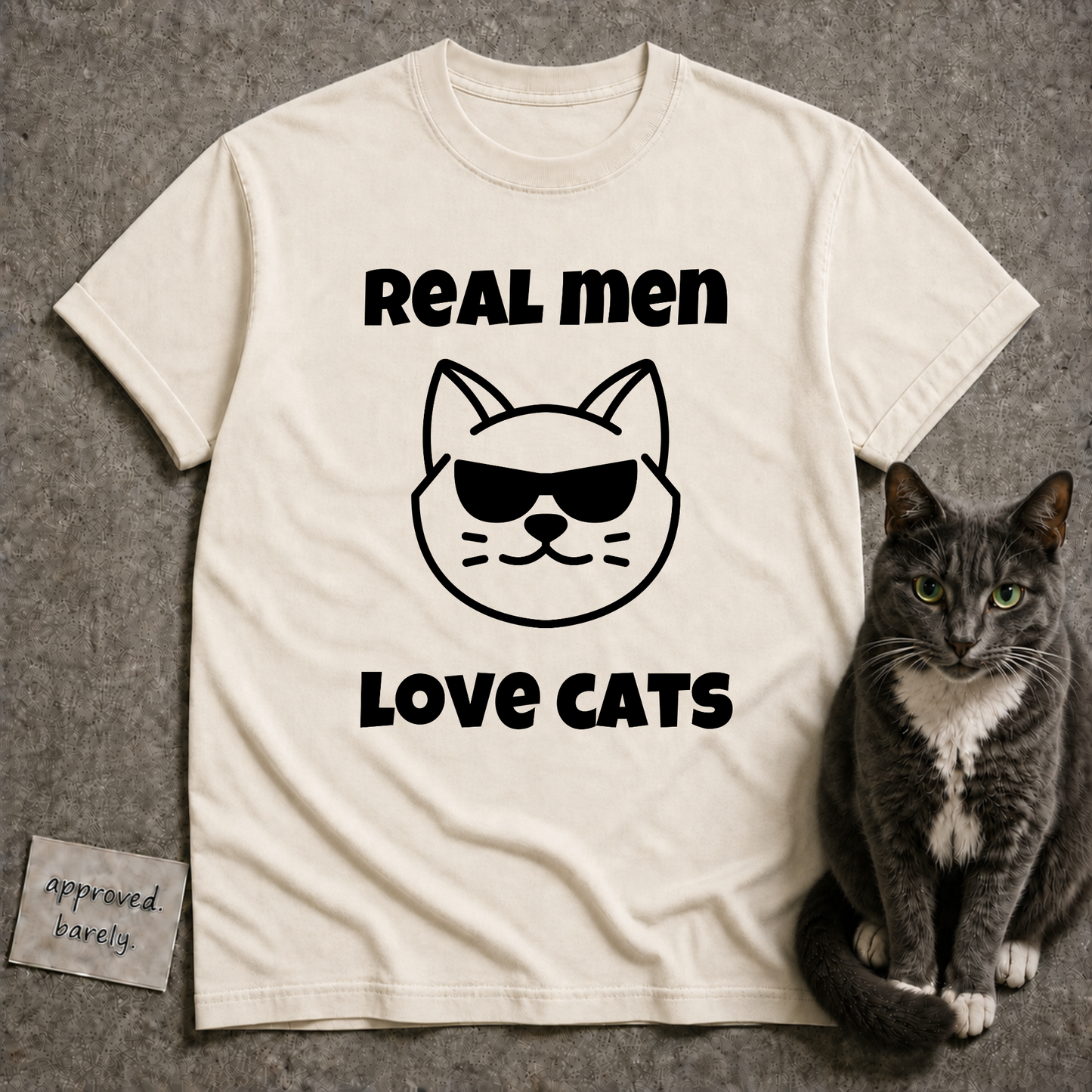 Real Men Love Cats Tee
