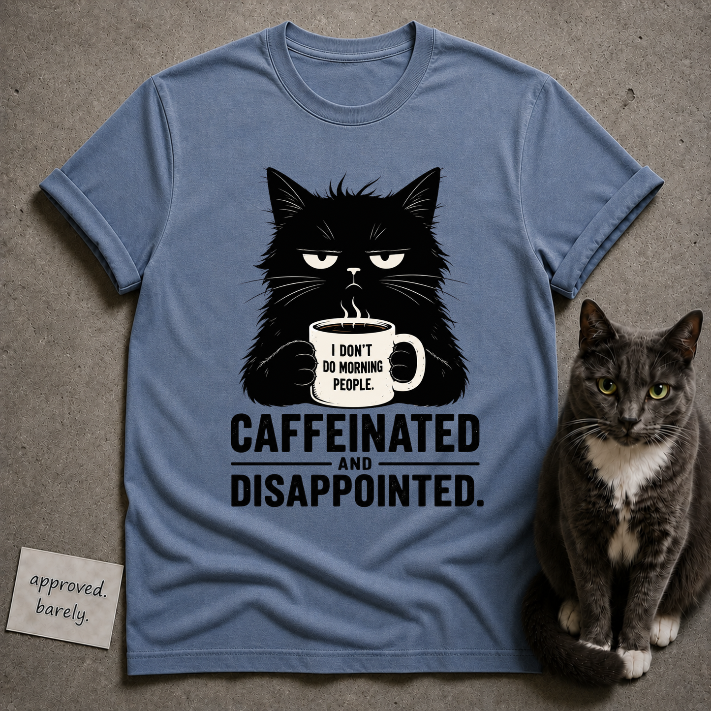 Caffeinated And Disappointed Tee