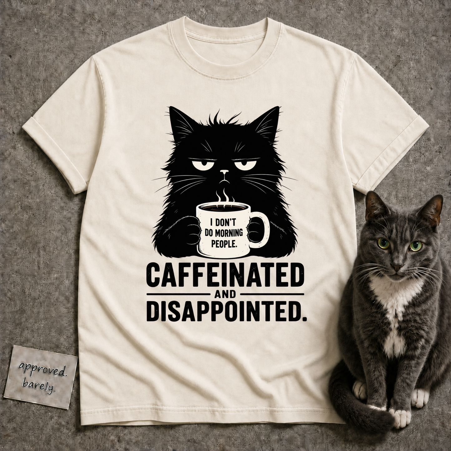 Caffeinated And Disappointed Tee
