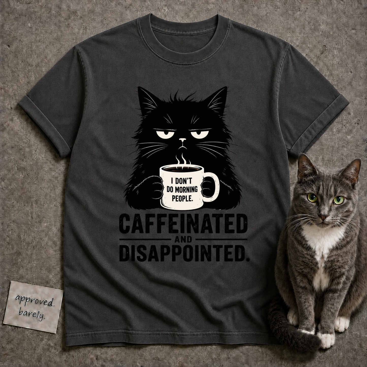 Caffeinated And Disappointed Tee