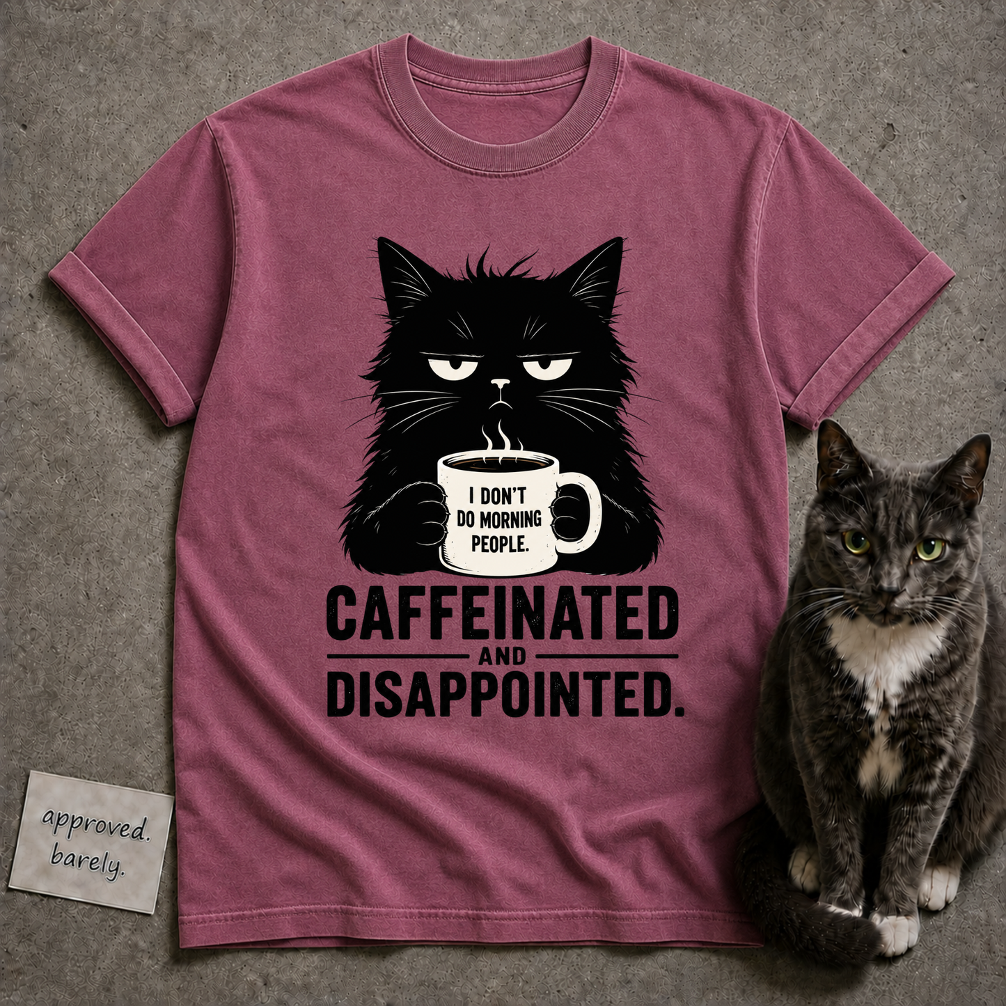 Caffeinated And Disappointed Tee