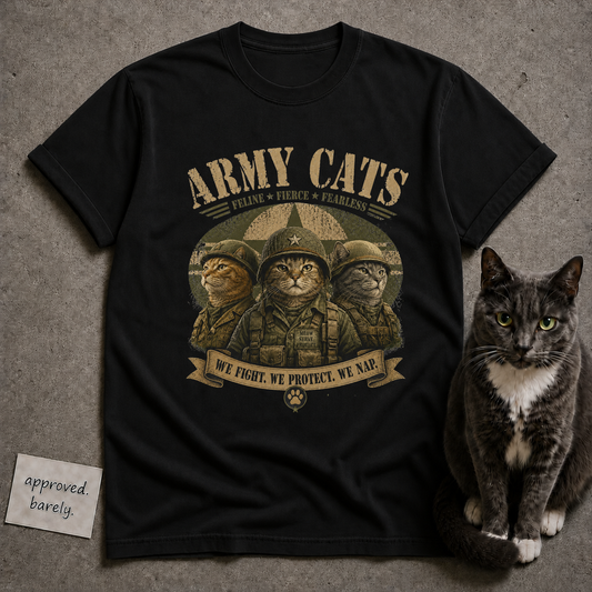 Army Cats Tee